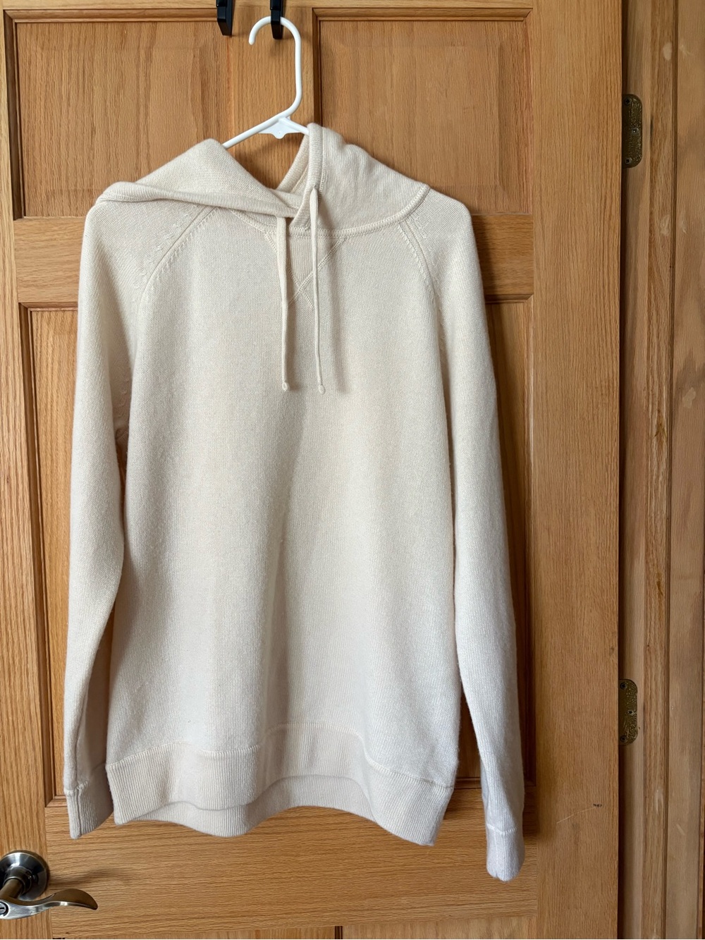 J Crew 100% cashmere hoodie